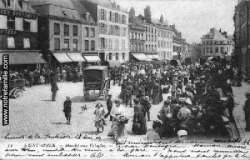 le marché aux volailles à Saint-Omer